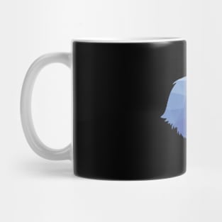 Blue Abstract Cat - CatCollection #4 Mug